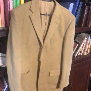 John Alexander camel hair suit jacket
